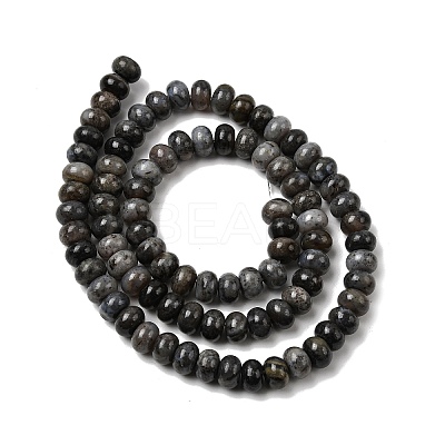 Natural Bamboo Leaf Agate Beads Strands G-A280-A07-01-1