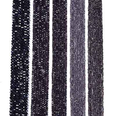 Electroplate Glass Beads Strands EGLA-A044-T1mm-A15-1