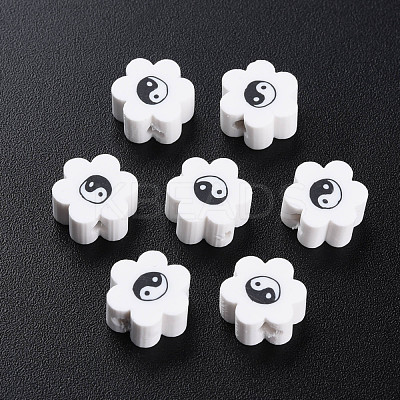 Handmade Polymer Clay Beads CLAY-N008-027A-1