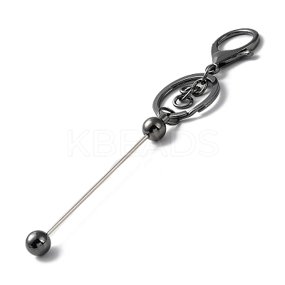 Alloy Bar Beadable Keychain for Jewelry Making DIY Crafts LS-KEYC-A011-01B-1
