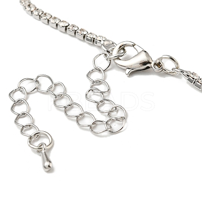 Crystal Rhinestone Bib Necklaces LS-NJEW-L176-03P-1