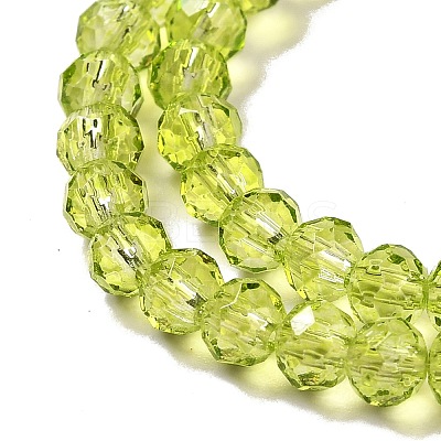 Transparent Baking Paint Glass Beads Strands LS-DGLA-A034-T4mm-D05-1
