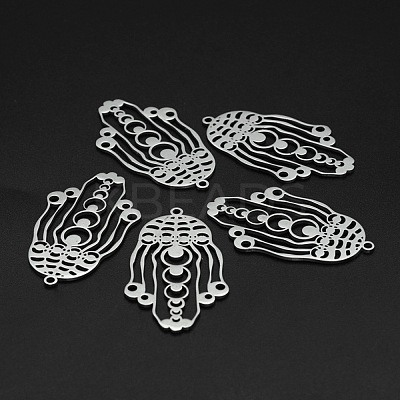 Non-Tarnish 201 Stainless Steel Pendants STAS-N090-JA707-1