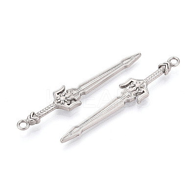 304 Stainless Steel Pendants X-STAS-N114-61P-1