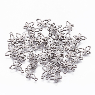 Tarnish Resistant 304 Stainless Steel Charms STAS-L234-074P-1