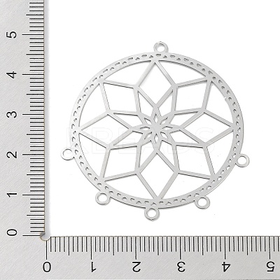 Tarnish Resistant 201 Stainless Steel Chandelier Component Links STAS-K257-40P-1