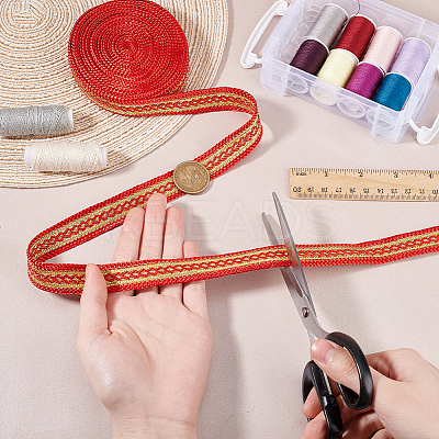 5 Yards Polyester Ribbons DIY-GA0007-38A-1