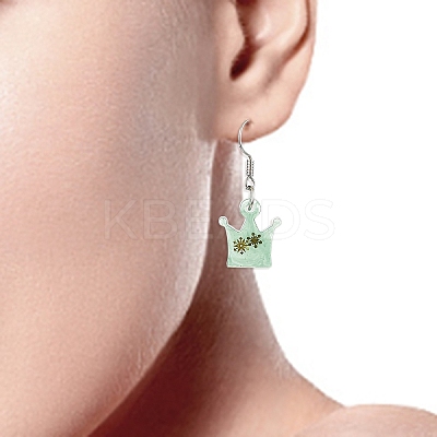 DIY Mixed Shapes Charm Pendant Silicone Molds for DIY Earring Making DIY-YW0009-42-1