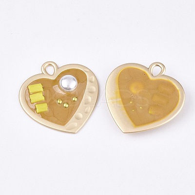 Epoxy Resin Pendants RESI-S365-69E-1