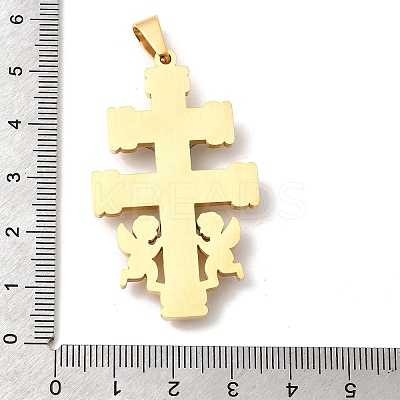 304 Stainless Steel Pendants STAS-G378-04GP-1