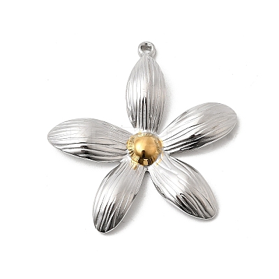Two Tone 304 Stainless Steel Pendants STAS-B120-04GP-01-1
