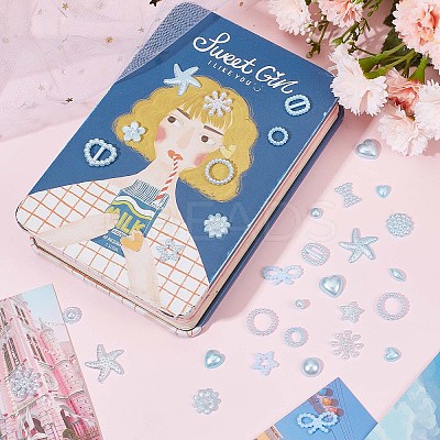 2 Bags Plastic Cabochons OHAR-GF0001-23-1