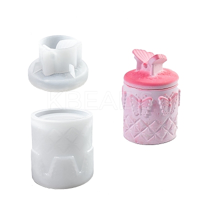 DIY Candle Silicone Molds AJEW-M227-02C-1