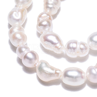 Natural Cultured Freshwater Pearl Beads Strands X1-PEAR-N012-03H-1