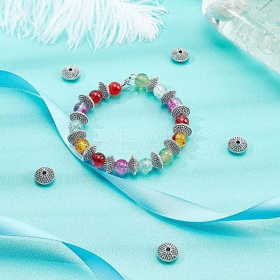 40Pcs Tibetan Style Alloy Beads FIND-CA0002-68-1