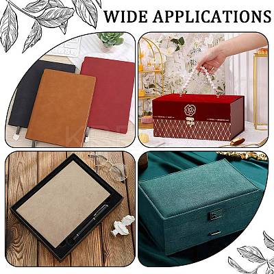 Faux Suede Book Covers DIY-WH0349-138A-1