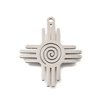 201 Stainless Steel Pendants STAS-S176-26P-1