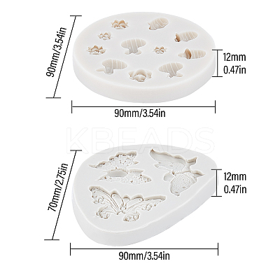 DIY Food Grade Silicone Molds AJEW-SC0001-20-1