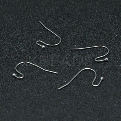 300Pcs 316 Surgical Stainless Steel Earring Hooks STAS-TAG0001-25-1