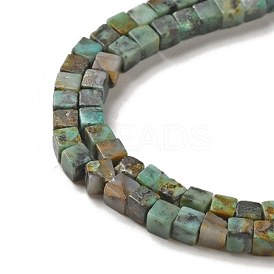 Natural African Turquoise(Jasper) Beads Strands G-B064-A13-1