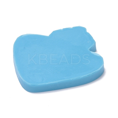 Heart Perfume Bottle with Word BOYS TEARS Pendant Silicone Molds DIY-M034-24-1