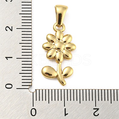 304 Stainless Steel Pendants STAS-E201-07G-1