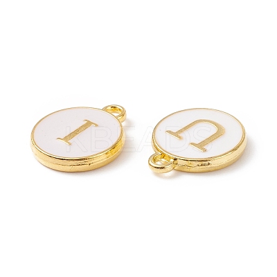 Initial Letter A~Z Alphabet Enamel Charms ENAM-Q437-07-1