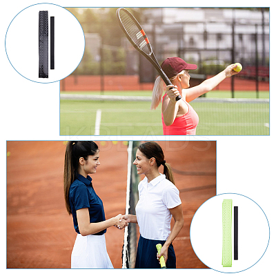 13Pcs 13 Colors PU Leather Anti-slip Tennis Racquet Overgrip AJEW-FH0004-63-1