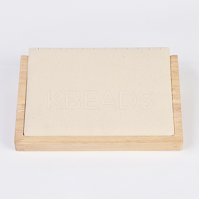 Wood Necklace Displays NDIS-E020-02B-1