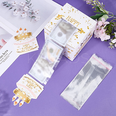 Happy Birthday Day Money Box for Cash Gift Pull DIY-WH200050-31D-1
