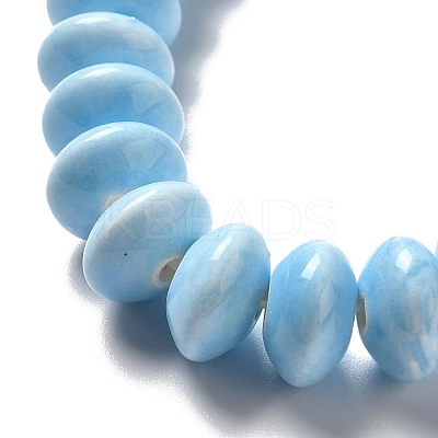 Handmade Pearlized Porcelain Beads PORC-E017-02E-1