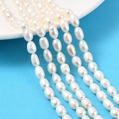 Natural Cultured Freshwater Pearl Beads Strands PEAR-I007-01B-01B-1