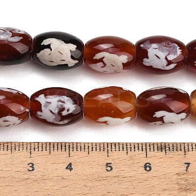 Natural Agate Beads Strands GG-CBA4812-A03-10x14MM-1