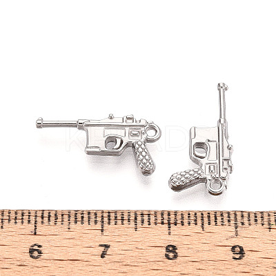304 Stainless Steel Pendants STAS-N114-55P-1