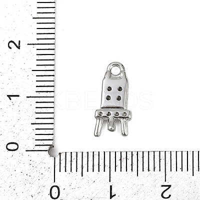 Brass Micro Pave Clear Cubic Zirconia Pendants LS-KK-L238-15P-1