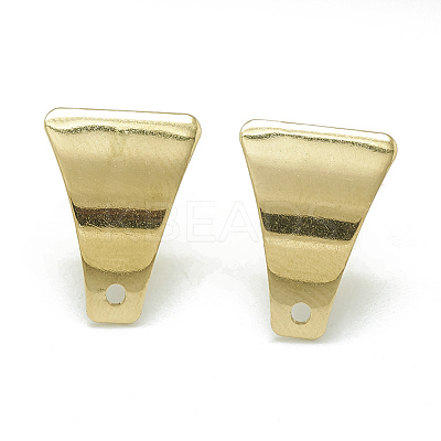 304 Stainless Steel Stud Earring Findings X-STAS-Q225-10G-1