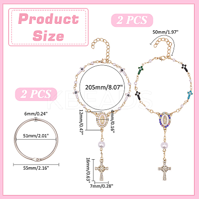DIY Pendant Decoration Making Kits DIY-ME0001-40-1