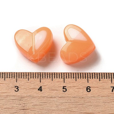 Imitation Jelly Acrylic Opaque Beads SACR-R741-01D-1