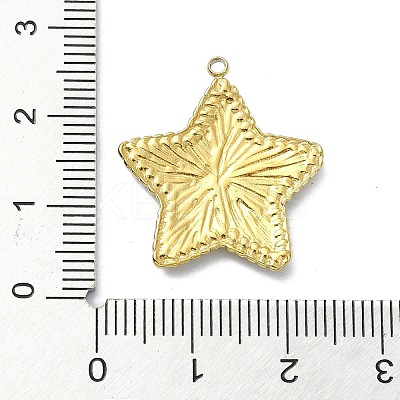 Ion Plating(IP) 304 Stainless Steel Pendants STAS-B058-26G-09-1
