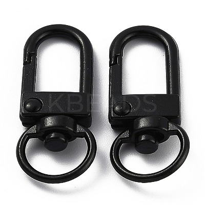Zinc Alloy Baking Paint Swivel Snap Hooks Clasps PALLOY-H194-A14-1