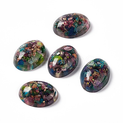 Natural Calcite & Synthetic Opal Cabochons G-F727-02-1
