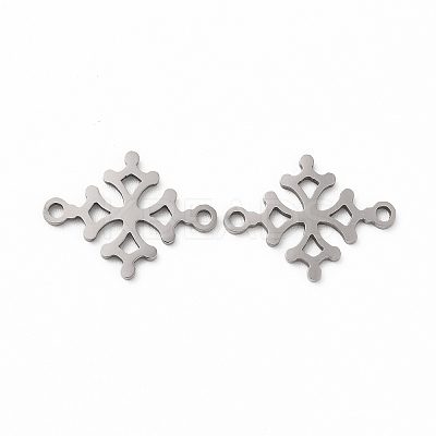 Non-Tarnish 201 Stainless Steel Connector Charms X-STAS-K251-097P-1