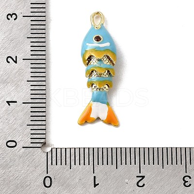 Rack Plating Brass Pendants KK-A268-05G-A05-1