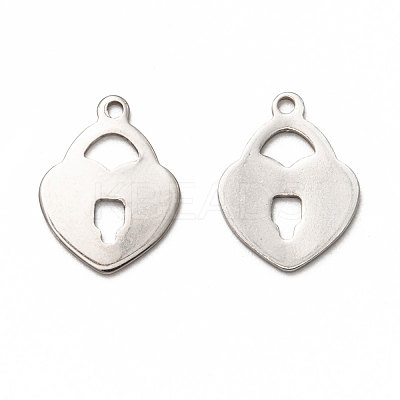 Non-Tarnish 201 Stainless Steel Pendants STAS-I172-08P-1