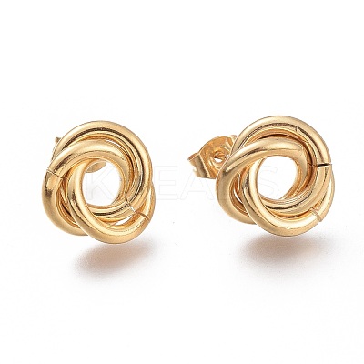 Ring 304 Stainless Steel Jewelry Sets SJEW-M097-06G-1