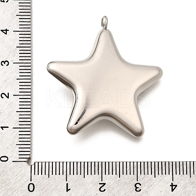 Non-Tarnish 304 Stainless Steel Pendants STAS-C073-03P-1-1