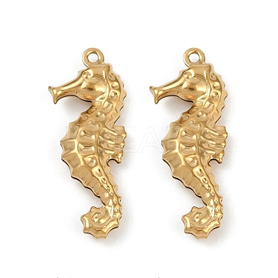 Ocean 304 Stainless Steel Pendants STAS-P390-01F-G-1