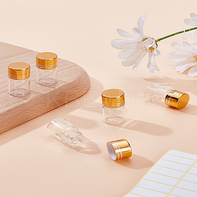 5Pcs Glass Bead Storage Tubes AJEW-LP0001-89-1