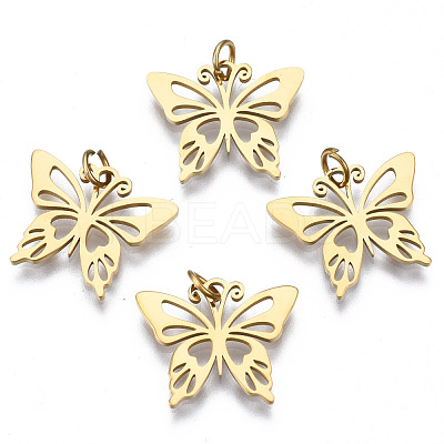 316 Surgical Stainless Steel Charms STAS-N097-011-1
