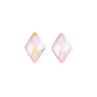 Glass Rhinestone Cabochons MRMJ-N027-037B-1